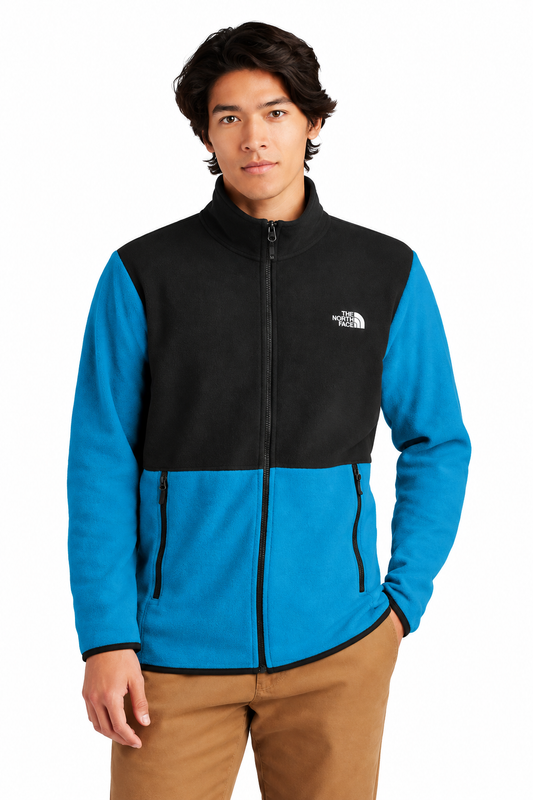 Nordic | Herren Fleecejacke mit durchgehendem Reißverschluss im Glacier-Design