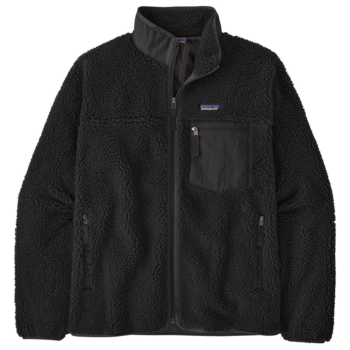 Classic Retro | Herren Fleecejacke mit Reißverschluss