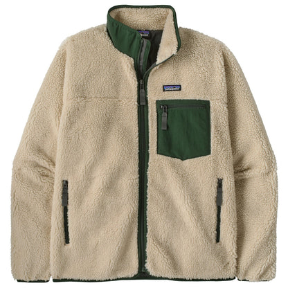 Classic Retro | Herren Fleecejacke mit Reißverschluss