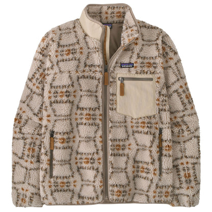 Classic Retro | Herren Fleecejacke mit Reißverschluss