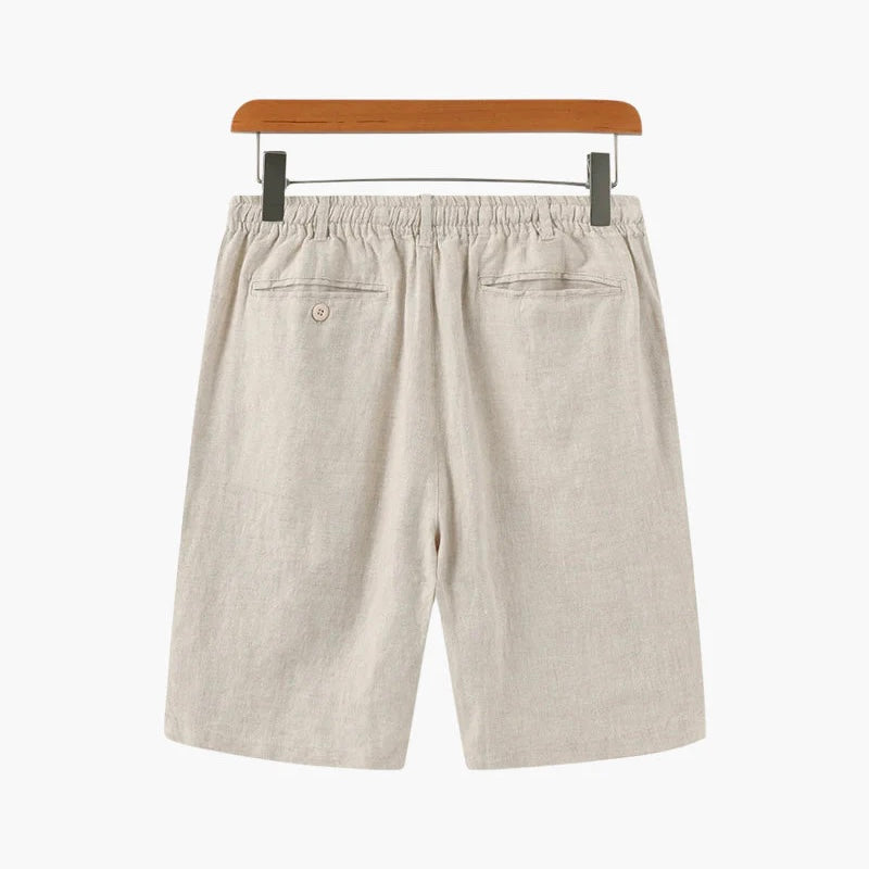 COMO Leinen-Shorts